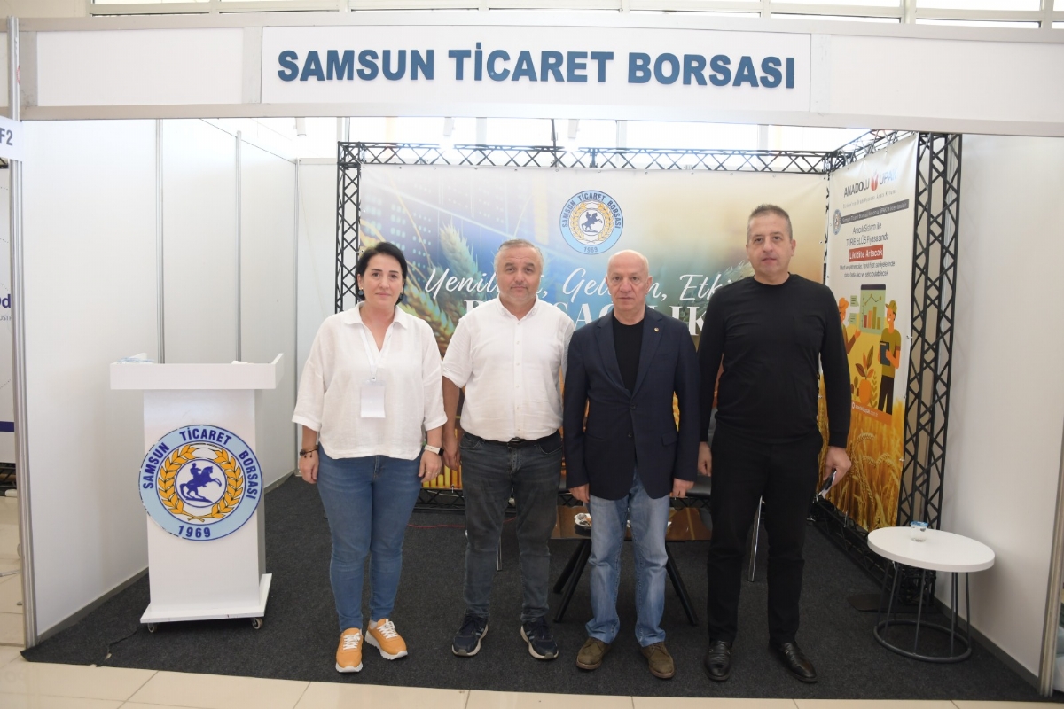 SAMSUN TİCARET BORSASI, KARADENİZ 9. KİTAP FUARI'NDA YERİNİ ALDI…