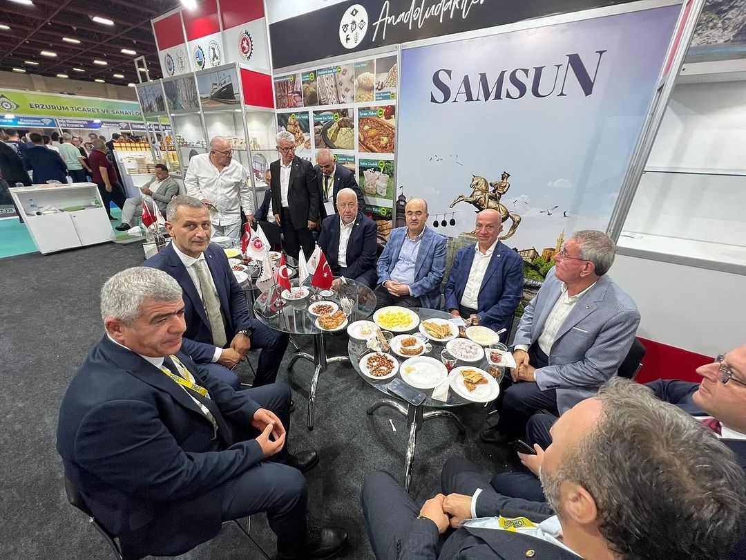  SAMSUN'UN LEZZETLERİ VE KÜLTÜRÜ YÖREX 2024'TE TANITILDI…
