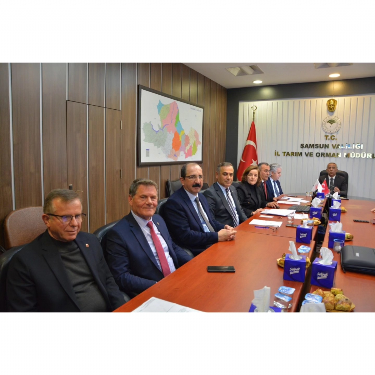 TARIMSAL ÜRÜNLERİN PLANLANMASI TOPLANTISI GERÇEKLEŞTİRİLDİ...