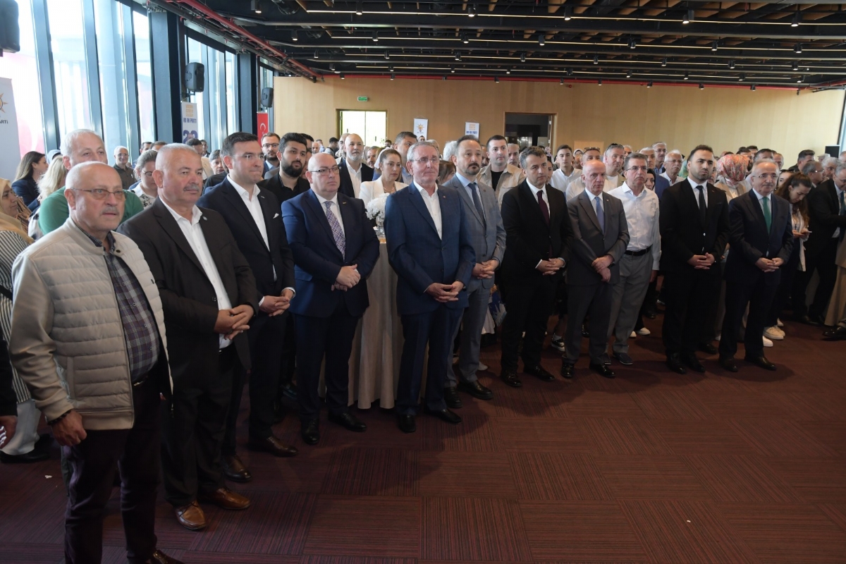 BAŞKAN ÇAKIR, AK PARTİ SAMSUN İL BAŞKANLIĞI BAYRAMLAŞMA TOPLANTISI’NA KATILDI... 