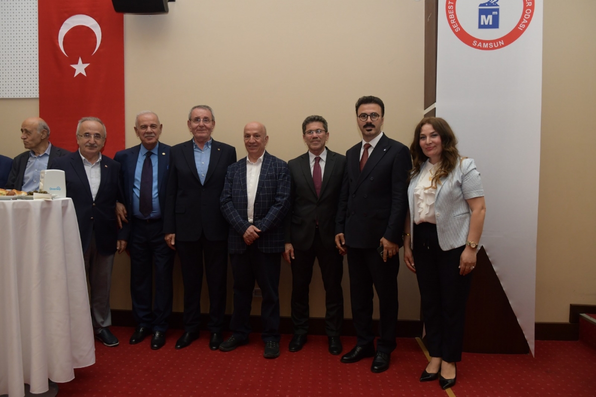 BAŞKAN ÇAKIR, SAMSUN SMMMO’NUN DÜZENLEDİĞİ PROGRAMA KATILDI…