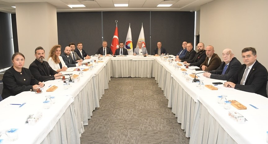 BAŞKAN ÇAKIR, DIŞ TİCARETİ GELİŞTİRME TOPLANTISINA KATILDI…