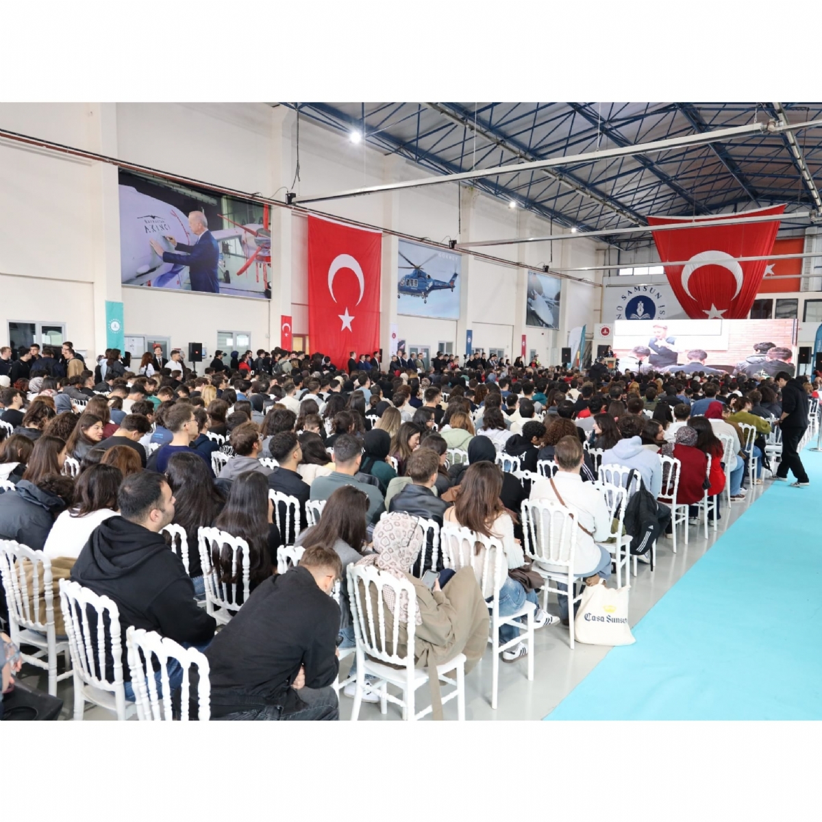 BAŞKAN ÇAKIR, SAMSUN ÜNVERSİTESİ 2025-2026 AKADEMİK YILI AÇILIŞ PROGRAMI'NA KATILDI...