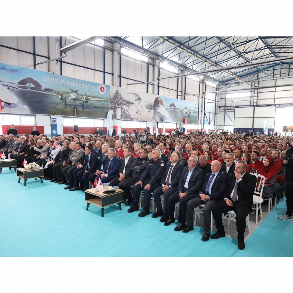 BAŞKAN ÇAKIR, SAMSUN ÜNVERSİTESİ 2025-2026 AKADEMİK YILI AÇILIŞ PROGRAMI'NA KATILDI...