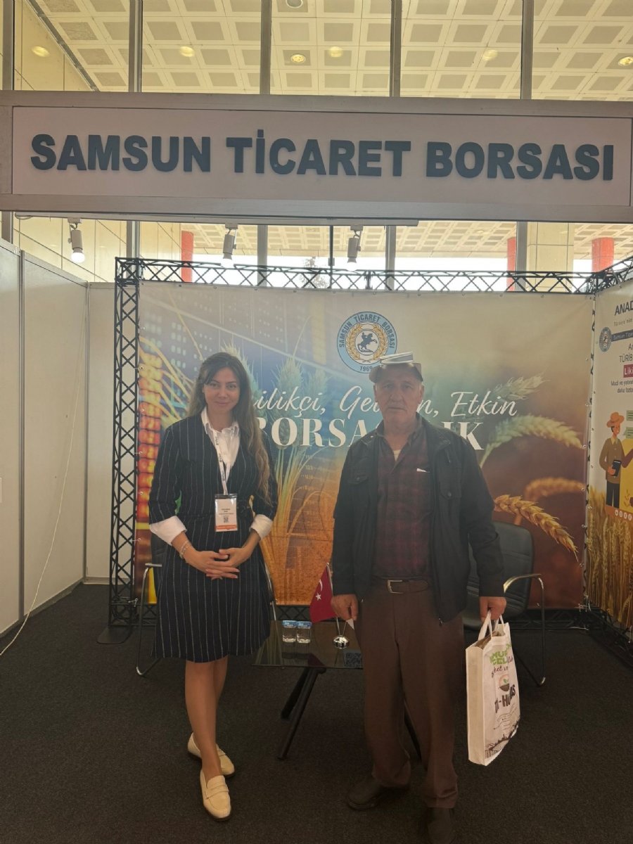 SAMSUN TİCARET BORSASI, KARADENİZ 10. TARIM FUARI'NDA YERİNİ ALDI…