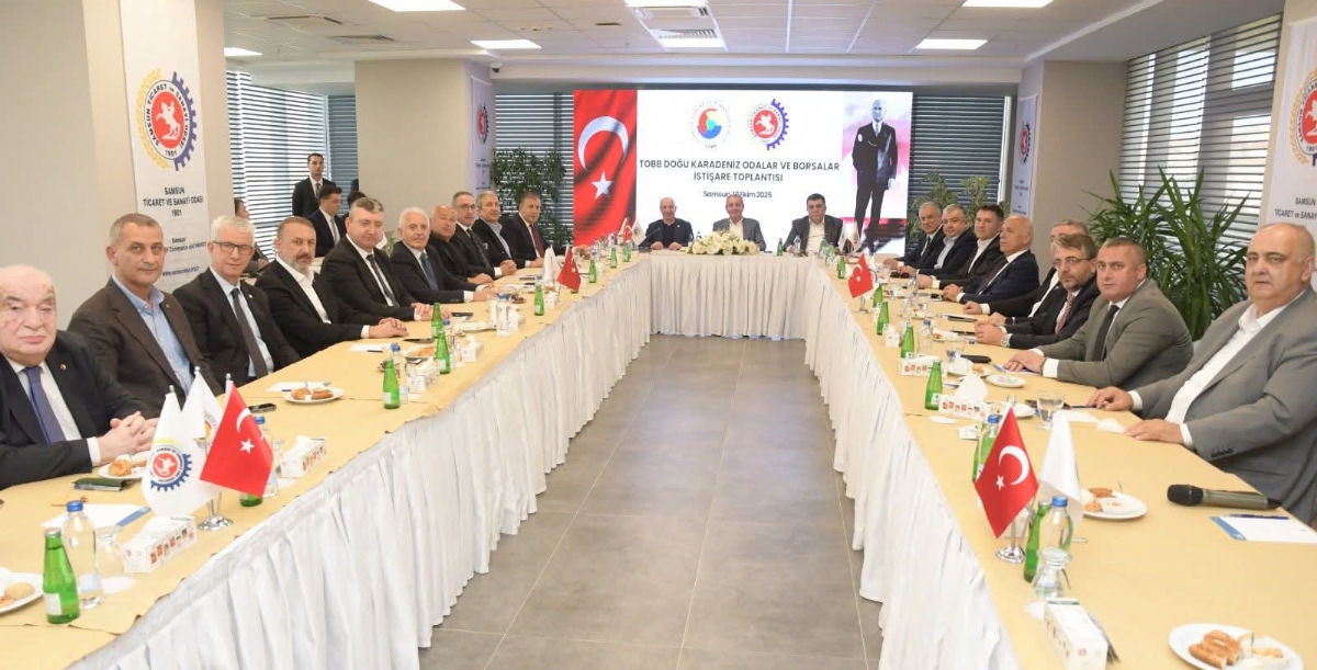 BAŞKAN ÇAKIR, TOBB DOĞU KARADENİZ BÖLGESİ ODALAR VE BORSALAR MÜŞTEREK TOPLANTISI’NA KATILDI…