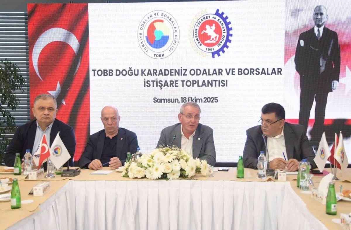 BAŞKAN ÇAKIR, TOBB DOĞU KARADENİZ BÖLGESİ ODALAR VE BORSALAR MÜŞTEREK TOPLANTISI’NA KATILDI…