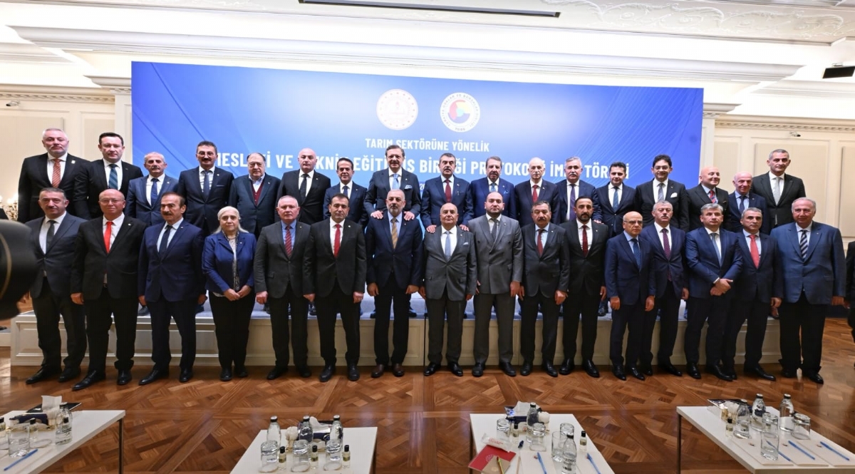 BAŞKAN ÇAKIR, MESLEKİ VE TEKNİK EĞİTİM İŞ BİRLİĞİ PROTOKOLÜNE KATILDI…