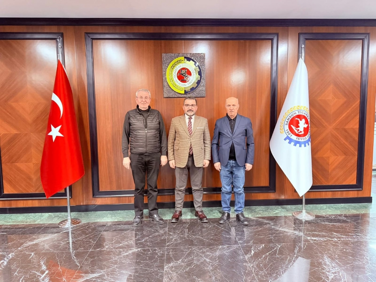 BAŞKAN ÇAKIR İLE ANADOLU GÜRCİSTAN İŞ İNSANLARI DERNEĞİ’NDEN SAMSUN TSO’YA ZİYARET…