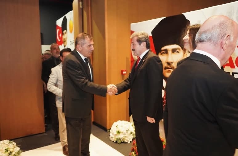 BAŞKAN ÇAKIR, KABUL TÖRENİNE KATILDI…