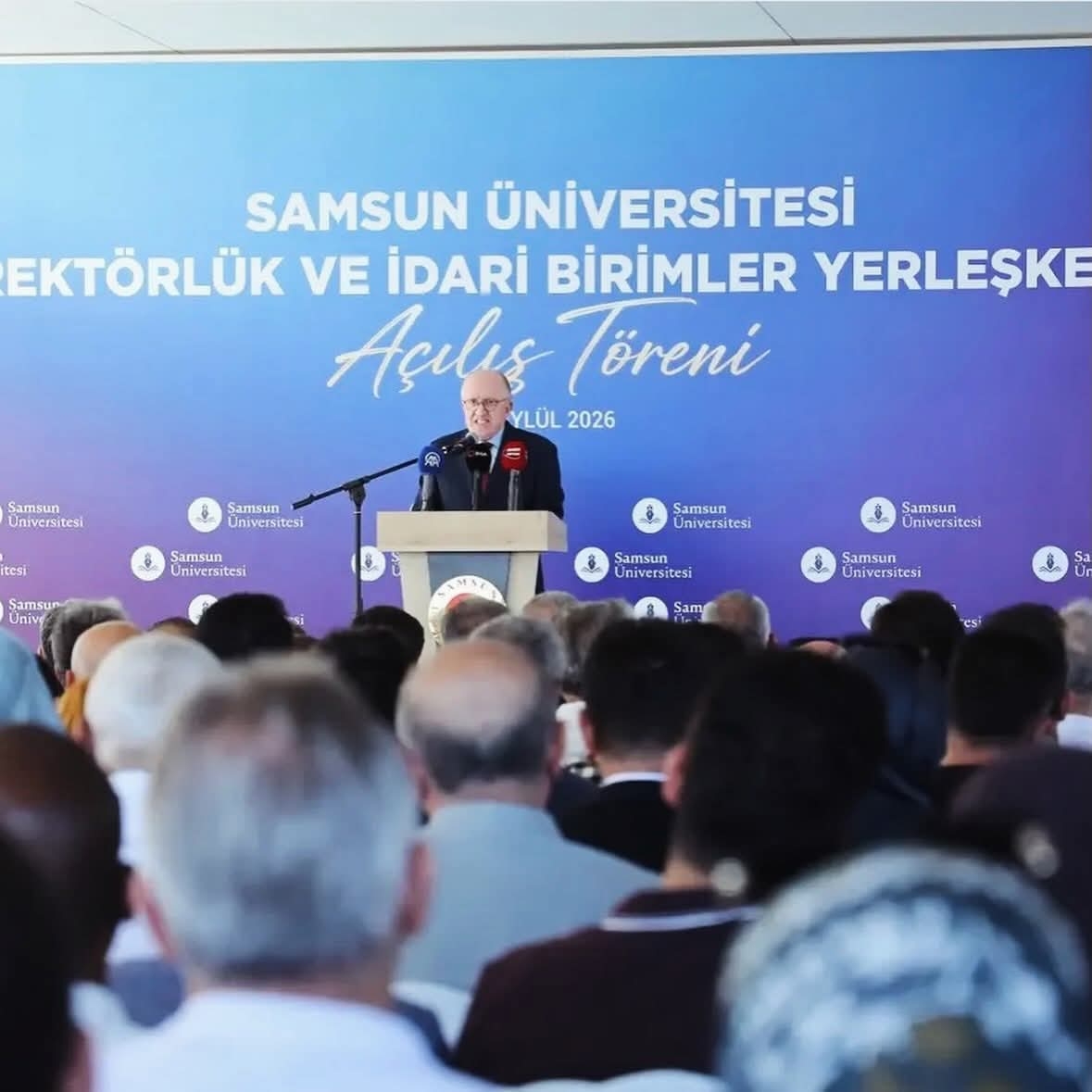 BAŞKAN ÇAKIR, SAMSUN ÜNİVERSİTESİ REKTÖRLÜK VE İDARİ BİRİMLER YERLEŞKESİ AÇILIŞ TÖRENİ’NE KATILDI…