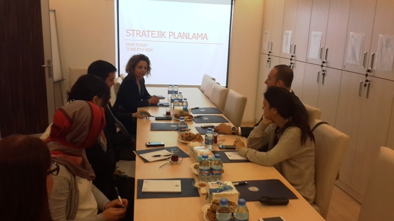 Borsamızda Stratejik Planlama Eğitimi İki Gün Süreyle Verildi.