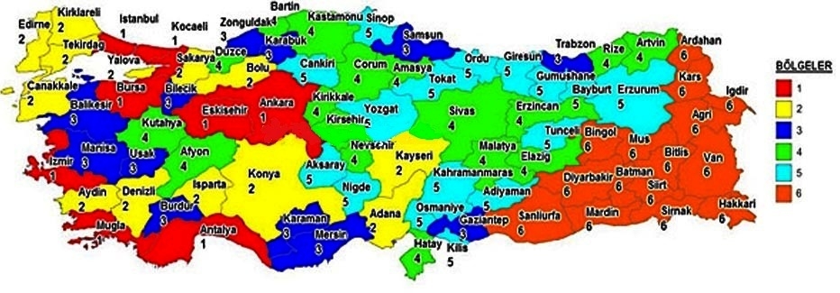 Yeni Teşvik Paketinde Samsun 12 İl ile Birlikte 3. Bölgede Yer Aldı