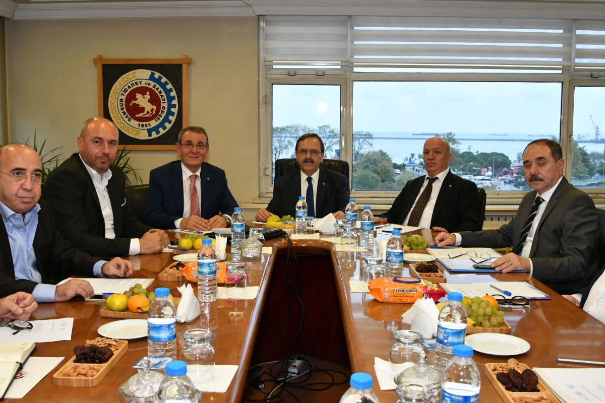 Samsun Lojistik Merkezi Yönetim Kurulu Toplantısı Gerçekleşti