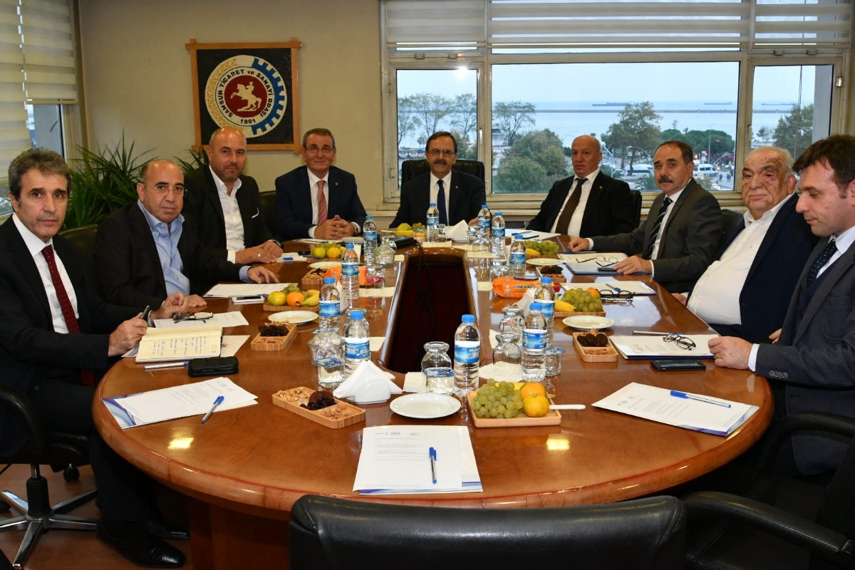 Samsun Lojistik Merkezi Yönetim Kurulu Toplantısı Gerçekleşti
